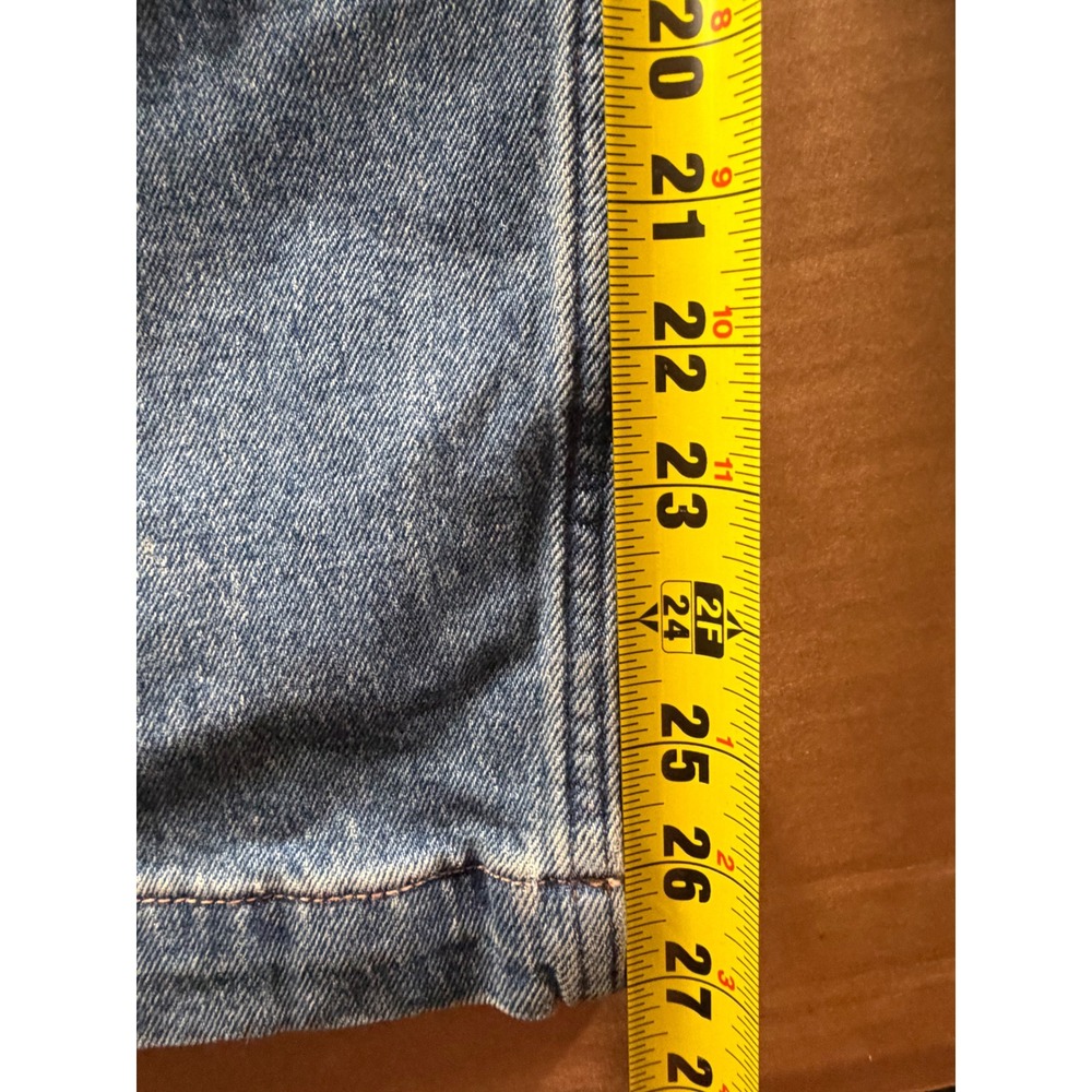 Hollister Super Baggy Jeans Mens 28x27 Blue Wide Leg Skater Denim 28x30 Tag - Picture 7 of 12